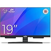 Cello C1924SH 19″ Digital LED Frameless TV with Freeview and Built In Satellite Receiver DVB-S2 Pitch Perfect Speakers with U