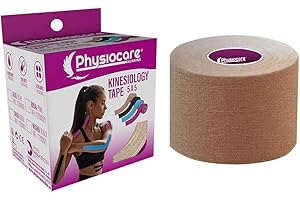 Physiocare Kinesio Tape Beige. Cinta Elástica Sin Látex. Resistente Al Agua