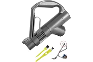 SOSALUK Poignée Rechange Compatible avec Dyson DC19 DC29 DC33C DC37 DC52 DC23 DC26 DC32 DC36 DC48 Piece Détachée Manche pour Dyson #917276-01 Poignee Accessoire Aspirateur