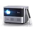 VIZONY FHD 1080P Projector with 4K Support, 800ANSI, 5G WiFi, Bluetooth, Full-Sealed Engine, Electric Focus, 4P4D, PPT, Zoom for Home Movies, Compatible with iOS, Android, PC, TV