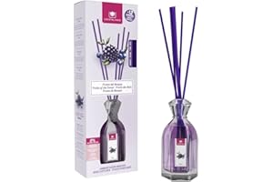 CRISTALINAS | Ambientador Mikado | 100% Puro | Larga Duración 12 Semanas | 90ml | 0% Alcohol (Frutos del Bosque, 90ml)