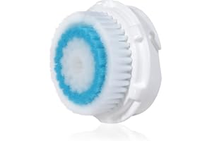 1 x têtes pour brosse E-Cron. Compatible Rechange pour Clarisonic nettoyage facial pour la peau en profondeur des pores, Mia 1, 2, 3 (Aria), Smart Profile, Alpha Fit, Plus, Sonic Radiance