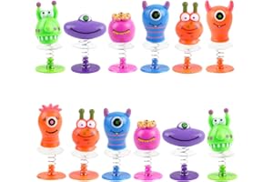 Wishstar 12 Jouets Monstres Sauteurs，Jouets de fête pour Enfants-A