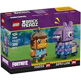 LEGO 40881 Brickheadz Fortnite M&uuml;himmat Laması ve Japon Balığı Fig&uuml;rleri