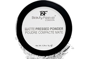 BF BEAUTY FOREVER Beauty Forever Matte Pressed Powder, Oil Free & Lightweight, 8gms (00 Translucent)