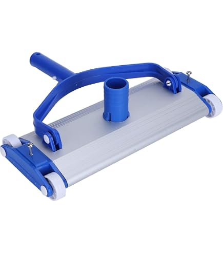 Perche écumoire Brosse Perche Télescopique Piscine 44-88cm - Alliage Aluminium, Compatible écumoire, Brosse, Râteau De Nettoyage Perche Piscine