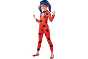 Rubie's Official Miraculous Ladybug Deluxe Child's Costume with Eye Mask