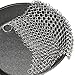 Produktbild Edelstahl Reinigungswerkzeug für Gusseisen Pan Pot, Ring Ketten Scrubber Brush, Pan Reiniger Gusseisen-Reiniger XL 7x7 Zoll 316L höchster Qualität Edelstahl