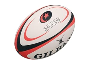 GILBERT Saracens Replica Mini Rugby Ball , Mini
