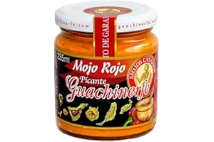 GUACHINERFE Mojo Rojo Picante - Würzpaste mit roter Paprika scharf, 200g