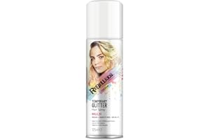 PAINTGLOW Glitter Hair Colour Spray, Multi Mix, 125ml, Loose