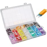 300 Adet Par&ccedil;a Micro - Mini - Standart Orta Boy Bı&ccedil;ak Tipi Ara&ccedil; Sigorta &Ccedil;eşitler 2A/3A /5A /7.5A/ 10A /15A/ 20A /25A/ 30A /35