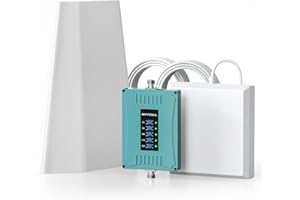 ANYCALL Mobilfunk Verstärker für Band 1/3/7/8/20, Handy Signalverstärker für Haus und Büro, 5G 4G LTE 3G GSM Repeater für Alle Europäischen Netzbetreiber O2 E-Plus T-Mobile Vodafone, MGC&AGC