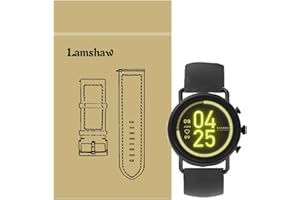LvBu Armband Kompatibel Für Skagen falster 3, Sport Silikon Classic Ersatz Uhrenarmband Für Skagen falster 3 Smartwatch