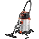BLACK+DECKER Aspiratore Solidi e Liquidi BXVC30XTDE con Presa Elettroutensili (1600 W, 30 l)