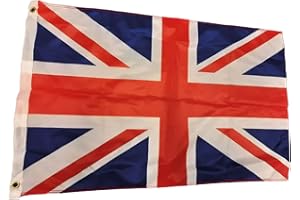 NWFlags 3ft x 2ft Union Jack Flag | Outdoor Heavy 110d Knitted Polyester | 3x2 Union Flag for Flagpoles