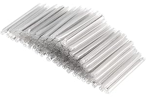 sourcing map Smoove fibre optique 3.6mmOD 45mm Tube épissure fibre optique thermorétractable Chaleur 200Pcs