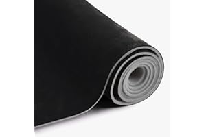 MOTUKA 118" L x 60" W Black Suede Headliner Fabric with Foam Backing Material - Automotive/Home Micro-Suede Headliner Fabric for Car Replacement/Repair/DIY