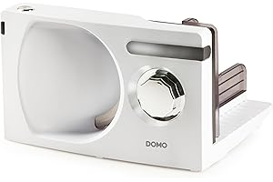 DOMO DO523S Trancheuse Ø 17 cm - jusqu'à 15 mm - blanc