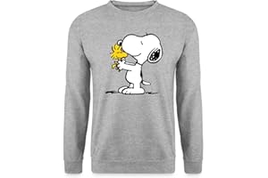 Spreadshirt Peanuts Snoopy Und Woodstock Unisex Pullover