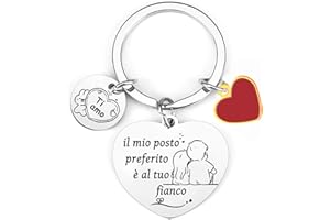 Lumengqi Regalo di San Valentino Regalo Coppia Portachiavi Coppia Regali di Coppia Portachiavi Regali di San Valentino per lei/per lui Regalo di Compleanno Idee Regali Anniversario per lui/per lei