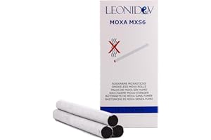 palos de moxa sin humo para la moxibustión 1.8x20 cm (10 rollos) - Leonidov
