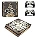 Produktbild THTB Playstation 4 Slim + 2 Controller Aufkleber Schutzfolien Set - Assassins Creed Syndicate /PS4 S
