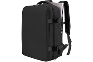 VMIKIV Torby Kabinowe dla Ryanair Torba Podróżna dla Mężczyzn Kobiet Bagaż Podręczny Pasuje do Laptopa 15,6 Cala z Paskiem Bagażowym Torba Sportowa Torba Weekendowa Casul