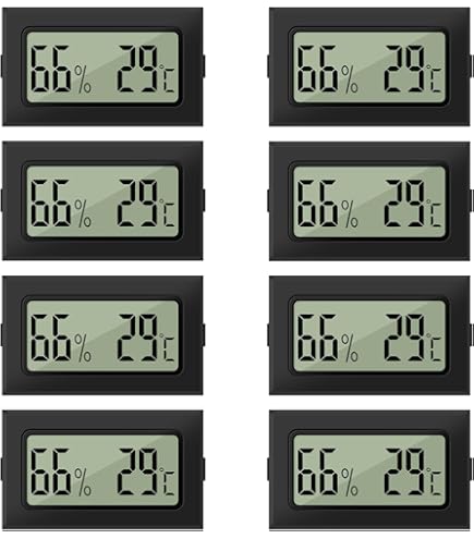 Trixie digitale thermo-hygrometer 3x6 cm voor terrarium