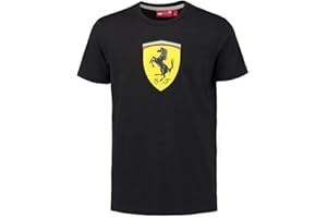 Scuderia Ferrari Camiseta Oficial Clásica Negra