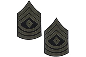 Epic Militaria Paire de Réplique US Insigne De Grade De Premier Sergent
