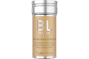 HQDA Hair Wax Stick for Hair Edge Frizz Control Anti-Frizz Non-greasy Broken Hair Styling Finishing Wax Stick Men Women Styling Products (1PCS)