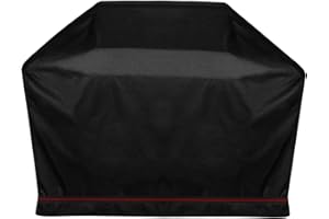 Abdeckung Grillabdeckung Wetterfest für Gasgrill Monroe Pro 3 SIK, Monroe Pro 4 SIK, Boston 4 IK, Kansas 2/3/4 Brenner, Colorado 4 und Weber, Brinkmann, Char Broil Gasgrills, 600D