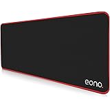 Amazon Brand - Eono XXL Speed Gaming Mouse Pad Mouse Mat - Extra Large 800 x 400 x 4mm - Water-Resistant Mousepad with Non-Sl