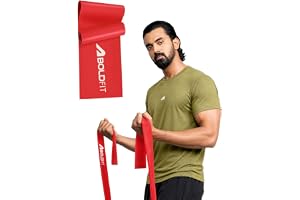 Boldfit Resistance Bands for Workout for Women Pilate Bands for Home Exercise Thera Band Toning Exercise for G...