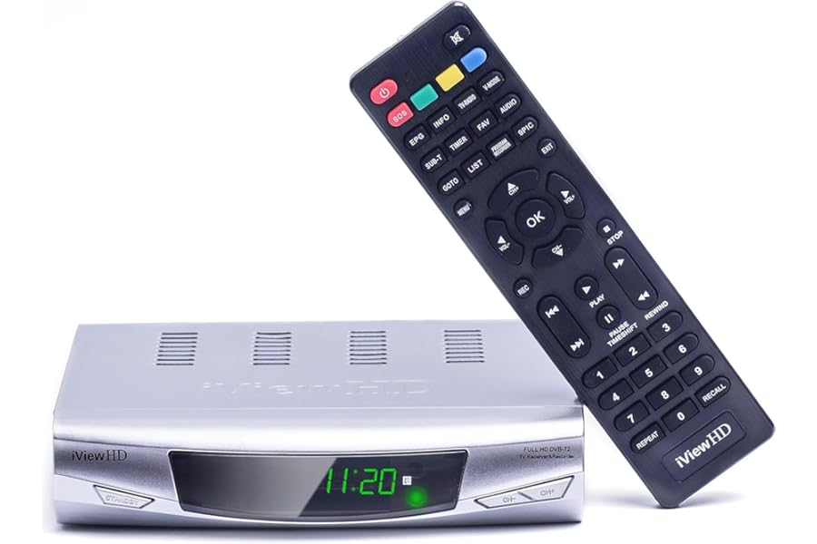 NEW Freeview HD Set Top Digi Box FULL HD 1080P Digital TV Receiver Tuner Terrestrial
