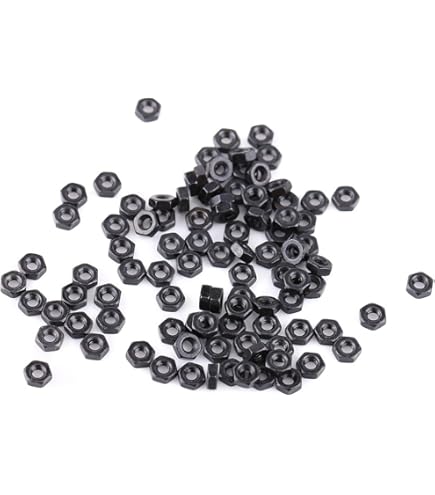 Aexit # 4-40 X 5/16' 'Viti A Testa Bombata A Testa Esagonale In Acciaio UNC Ner-o 20 Pezzi ID: 569227