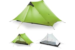 MIER Ultralight Tent 3-Season Backpacking Tent for 1-Person or 2-Person Camping, Trekking, Kayaking, Climbing, Hiking, (exclude Alpenstock)