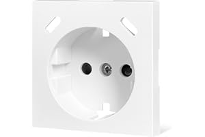 Innenblende (2er-Pack) für VOLTEVA USB-Steckdose Schnellladegerät | USB-C/C | Matt Weiß