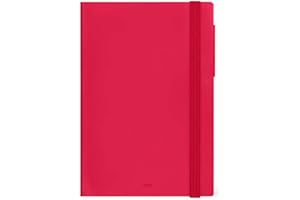 Legami - Agenda Giornaliera Medium 2026, Cherry Bomb, 12 Mesi, Chiusura con Elastico, Diario da Gennaio 2026 a Dicembre 2026, in Carta FSC Certificata, 12 x 18 cm