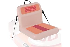 Niphean Sedile SUP Gonfiabile con Supporto Posteriore, Sedile per Sup Robusto per Tavole Gonfiabili, Canoa, Barca, Kayak, Adulti e Bambini, Non Sono Necessarie Cinghie, Semplice Confortevole