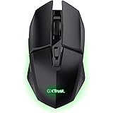 Trust Gaming GXT 110 Felox Mouse Gaming Wireless Ricaricabile, 80 Ore di Autonomia, 800-4800 DPI, Illuminazione LED, 6 Pulsan