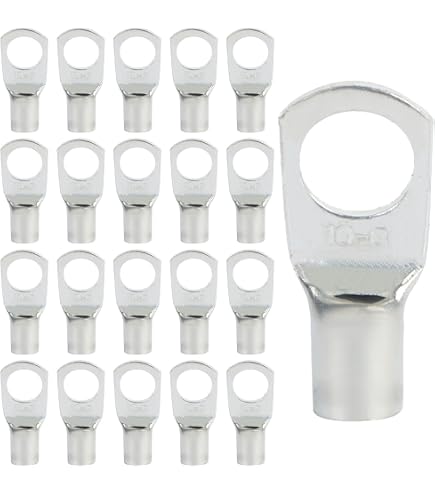 Rohrkabelschuhe 16 Mm² – M6 Lochung, Verzinntes Kupfer, Unisoliert, 180°, SC Verbinder