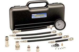 Mityvac MV5530 Professional Compression Test Kit, Includes Everything Required for Performing Dry and Wet Compression Testing on Gasoline or Petrol Engines , Black