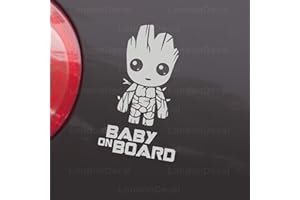 LONDONDECAL Baby Groot Guardians of the Galaxy Car Window Bumper Vinyl Decal Sticker