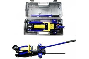 Autofather 2 Ton Heavy Duty Floor Jack, Low Profile Trolley Jack for Car, Van, Garage Tyre Repair Change Tire Emergency Tool