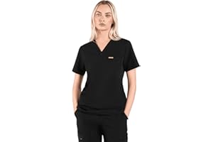 SKRUBZ Kaizen V Neck One Pocket Scrub Top Womens