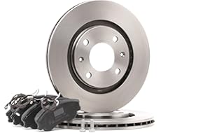 RIDEX Disques et plaquettes de freins 3405B0367 Essieu avant sans vis/boulons ventilé