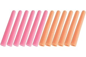 Perfeclan Pieces Trampoline Poles Cover Adjustable Replacement Anti-Collision Padding Foam Railing Fence Pole Foam Sleeves for Lawn