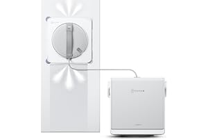 ECOVACS WINBOT W2S OMNI Robot Lavavetri con Stazione Multifunzione, Pulizia Intelligente da Bordo a Bordo con TruEdge™, Ricarica Durante l'uso, Nebulizzazione a 3 Ugelli, Protezione a 12 Livelli